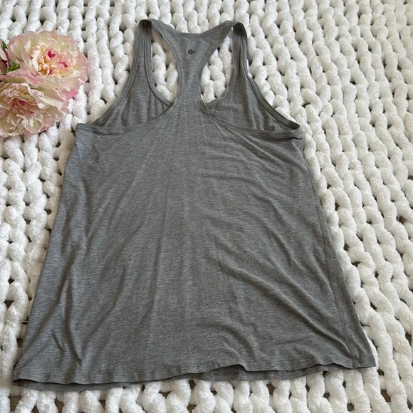 Lululemon Tank Top Gray Size 8 - Picture 4 of 6
